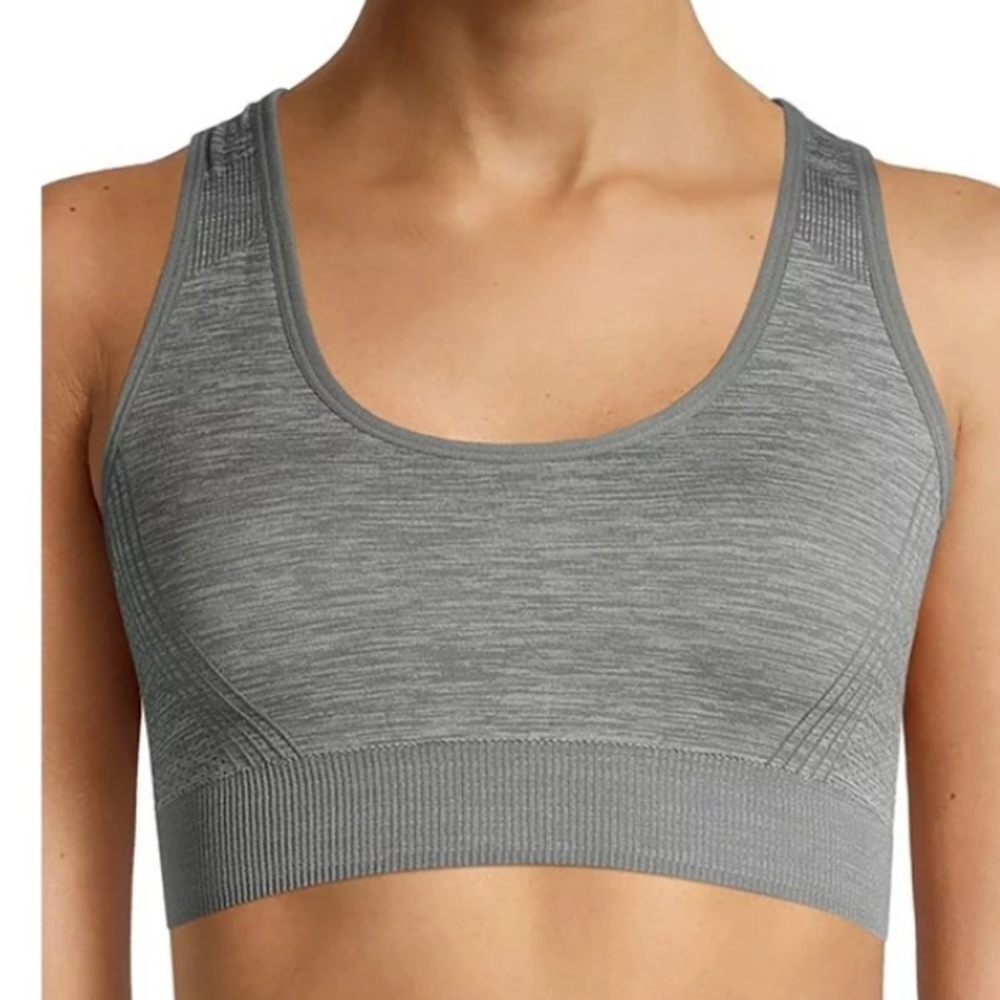 Avia gray Sports Bra size X large grey yoga